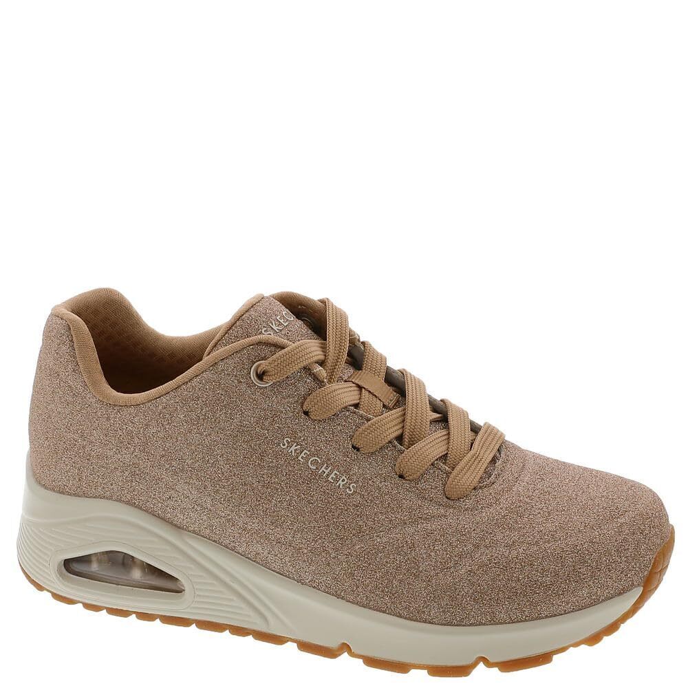 Skechers Uno Women's Shoes, Rose Gold 5.5 Medium